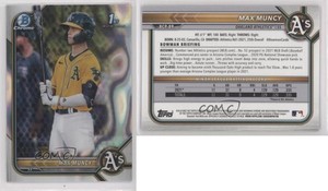 2022 Bowman Chrome Prospects Lava Refractor /399 Max Muncy #BCP-89