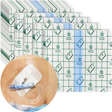 8"X8" Peritoneal Dialysis Catheter Ostomy Shower Cover Waterproof Shield Central
