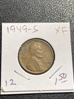 1949-S Lincoln Cent XF Free Shipping