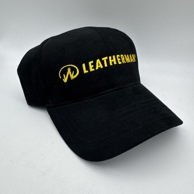 Leatherman Baseball Cap | Black | Once Size Fits All Five Panel Baseball Cap