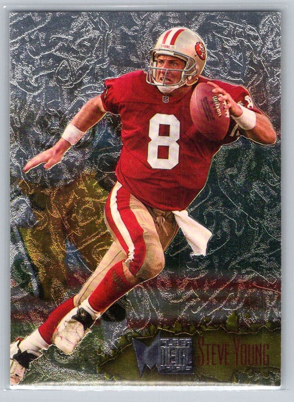 1996 Metal Base Set #111 Steve Young