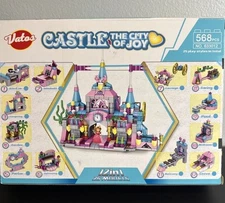 Vatos Castle City of Joy 568 PCS Building Blocks Set – 12-in-1 to 25 Models
