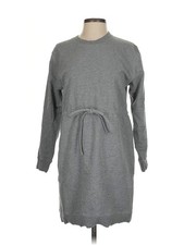 Norma Kamali for Walmart Women Gray Casual Dress S