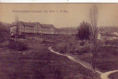 CPA 68 ELSASS ca. Altkirch Bouxwiller Frette LUPPACH Genesungshaus
