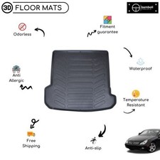 Fahrzeugspezifische Gummi-Kofferraumwanne f&uuml;r Mercedes CLS W219 2004 - 2010