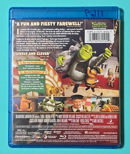 DREAMWORKS - SHREK FOREVER AFTER FINAL CHAPTER BLU-RAY - MIKE MYERS EDDIE MURPHY - Picture 2 of 3