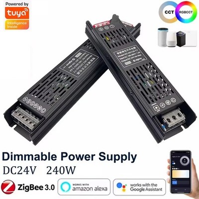 Zigbee Tuya Smart Netzteil 240W 24V   Steuerung Alexa Google Home