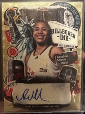 2025 Topps Chrome McDonald's Billboard Ink Aliyahna Morris Superfractor Auto 1/1