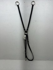 New Black Nylon Fabtron Running Martingale #NP52-5 EE-8