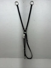 New Black Nylon Fabtron Running Martingale #NP52-5 EE-8