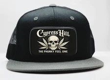 Cypress Hill Hat, Removeable Metal Patch, Snap back