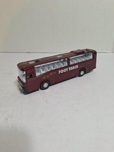 Pull Back And Go Scale Model City Transit Tour Bus Green/red Earth Line Express - Picture 11 of 11