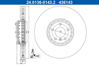Bremsscheibe Vorderachse Links FüR Bmw X5 X6