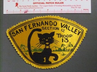 Boy Scout National Jamboree 1950 San Fernando Valley JSP 7038PP