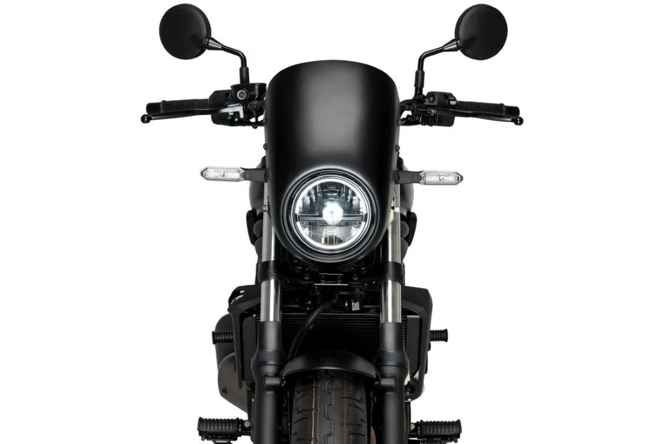 Puig Black Anarchy Semi Fairing Kawasaki Eliminator 500 SE 2024-2025 - Image 3 of 3