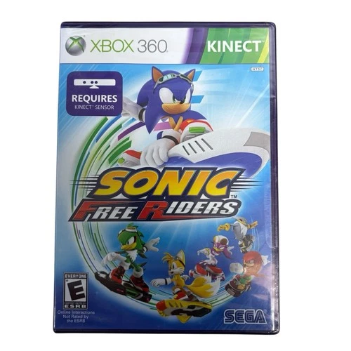 Sonic Free Riders Microsoft Xbox 360 Brand New Factory Sealed Authentic OEM