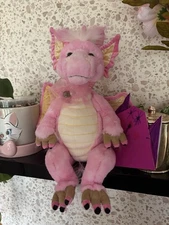 Charlie Bears Festoon Pink Dragon New