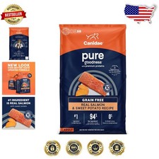 12 Lbs Pure Salmon & Sweet Potato Recipe for Adult Dogs - Limited Ingredients 6.38 per pound