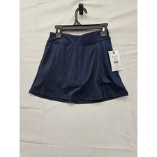 Champion Kids Girls A-Line Skort Dark Navy Blue Athletic Skirt M 10/12