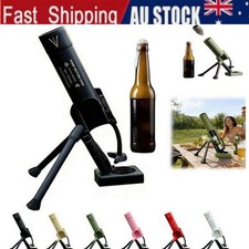 Novelty Mortar Beer Bottle Opener Push Down Tactical Cap Launcher Man Cave Gift