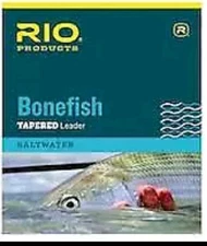 Rio Bonefish Tapered Leader 3 Pack 10'