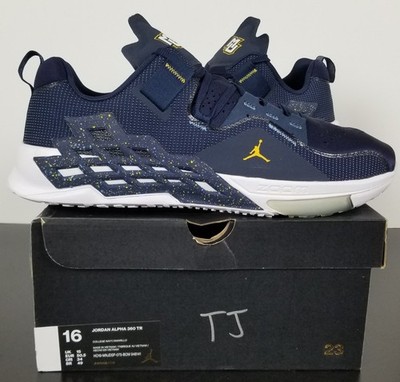 JORDAN ALPHA 360 TRAINER MARQUETTE PE PLAYER EXCLUSIVE PROMO SAMPLE (SIZE 16)