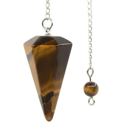 Natural Stone Quartz Agates Pendant Reiki Healing Cone Amethyst Charm Pendulum P