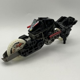 Vtg 2000 Lego Technic Robo Riders Onyx / 8512 Compete / W/ Canister & Manual Y2K