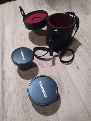 Olympus Camedia Tcon-14b & Wcon-08b in Nikon Case