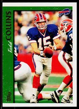 Todd Collins, 1997 Topps, #296, Buffalo Bills, Football Card