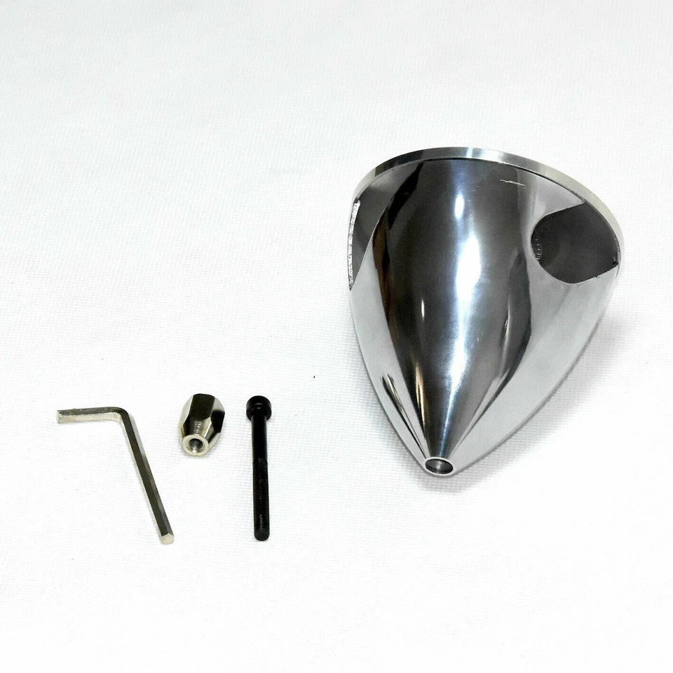 3 Bladed 2.25in 57mm Aluminum Spinner for Gas Engine RC Scale Model Airplane - Image 4 of 4