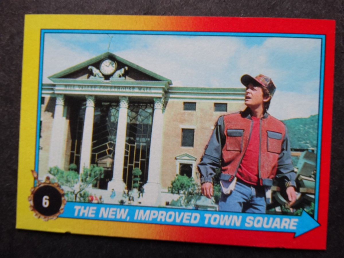 1989 Topps Back to the Future 2 Movie Trading Card Complete Your