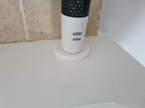 Oral B toothbrush stand / holder with drip tray. Upto 5 toothbrush option - Picture 13 of 24