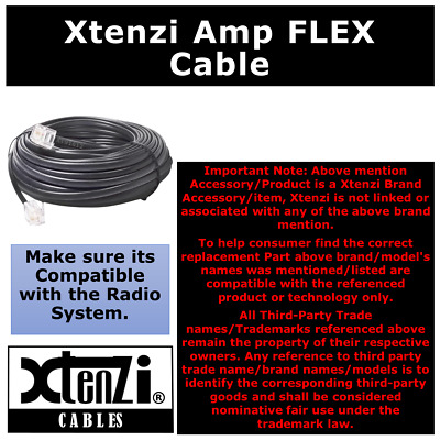 Xtenzi 6Pin Remote Bass Knob 15 FT Flex Cable for Kicker IX Xtenzi 6Pin Remote Bass Knob 15 FT Flex Cable for Kicker IX