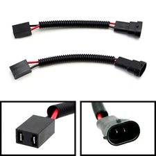 H11 To H7 Adapters Connectors Wires For Headlight Fog Lights Conversion Retrofit