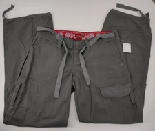 Twenty One 21 Pants Size 5 Cotton Blend Belted Drawstring Cuffs Pockets NWT