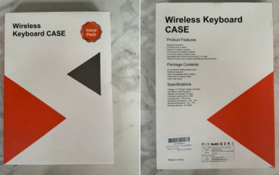 Wireless Keyboard CASE Value Pack Wireless Magnetic Removable Bluetooth Keyboard