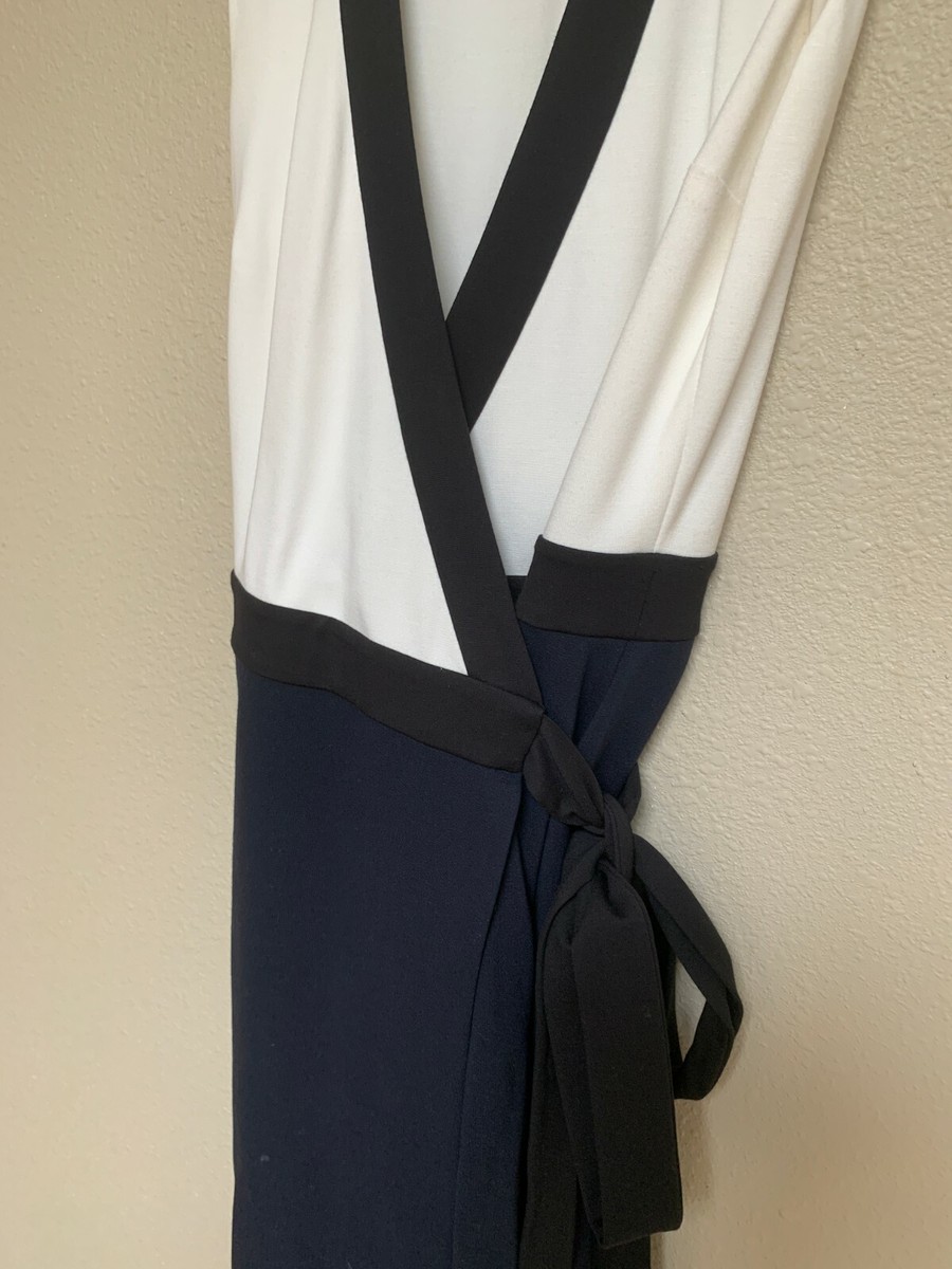 タグ付　DVF　Gracie Colorblock Wrap Dress DVF Diane von Furstenberg Gracie Color Block Dress Size 8 | eBay