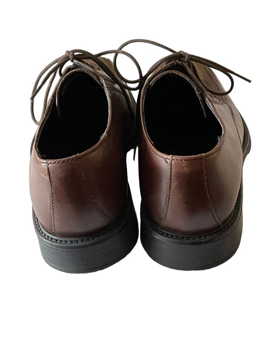 BOSTONIAN Men\'s 10/13 Brown Leather Square Toe Dress Shoes Bostonian Men main image 4