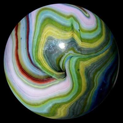 Jabo Joker Rainbow 3/4'' Mint Marble - S35