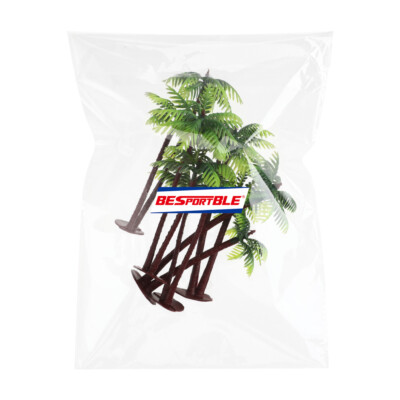 Funshowcase Triplett-Kokospalmen Deko – 26 Cm Hoch, Kunststoff, Für Aquarium, Terrarium, Diorama & Kuchen