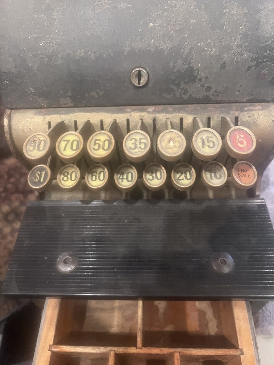 NATIONAL#717 CASH REGISTER THEME REGISTER,COKE,HARLEY,M&M ETC. 313
