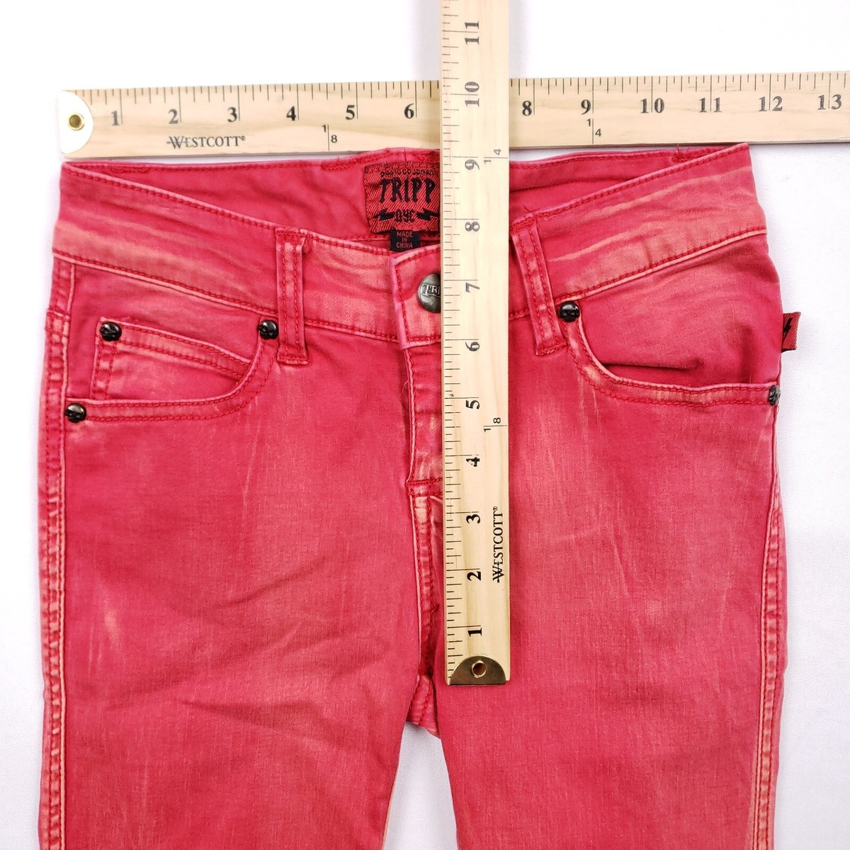 Tripp NYC/DAANG GOODMAN/Lサイズ Vtg Tripp NYC Daang Goodman 32 Wide Leg Baggy Studs Chains