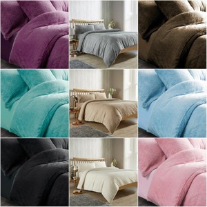 teddy double duvet set