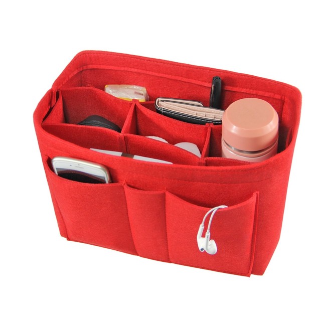 Purse Organizer Insert Felt 3mm Fabric Bag For Lv Neverfull Sdy Ha Red Large Purse Organizer Insert Felt 3mm Fabric Bag For Lv Neverfull Sdy Ha Red Large