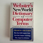 Webster's New World Dictionary of Computer Terms 4th Edition 1992 Pre-owned Book