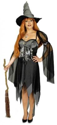 Hexenkostüm Hexe Hexen Kostüm Kleid Witch Vampir Vampirkostüm Halloween Hut