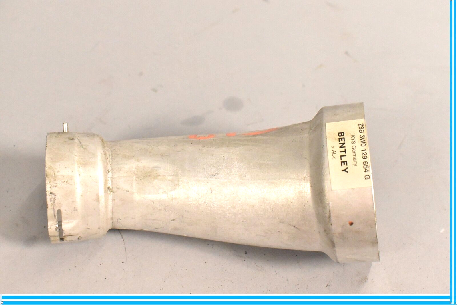 Bentley Continental 2005-2008 Left Pipe with flange P/N 3W0129654G