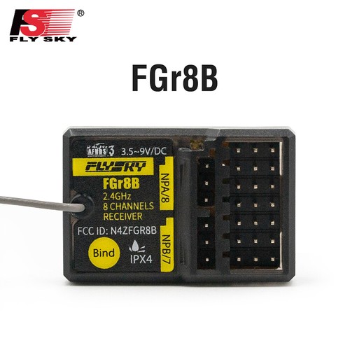 El receptor Flysky FGR4S FS-FGR4S 4 CANALES 2.4G puede ser PPM / IBUS para transmisor FS-FG4 - Imagen 26 de 27