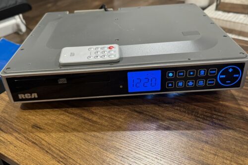 RCA SPS3600 Under The Cabinet CD Radio AM/FM Space Saver + OEM Remote Tested